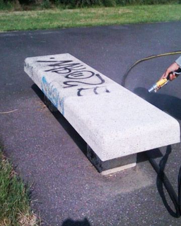 Béton décapé