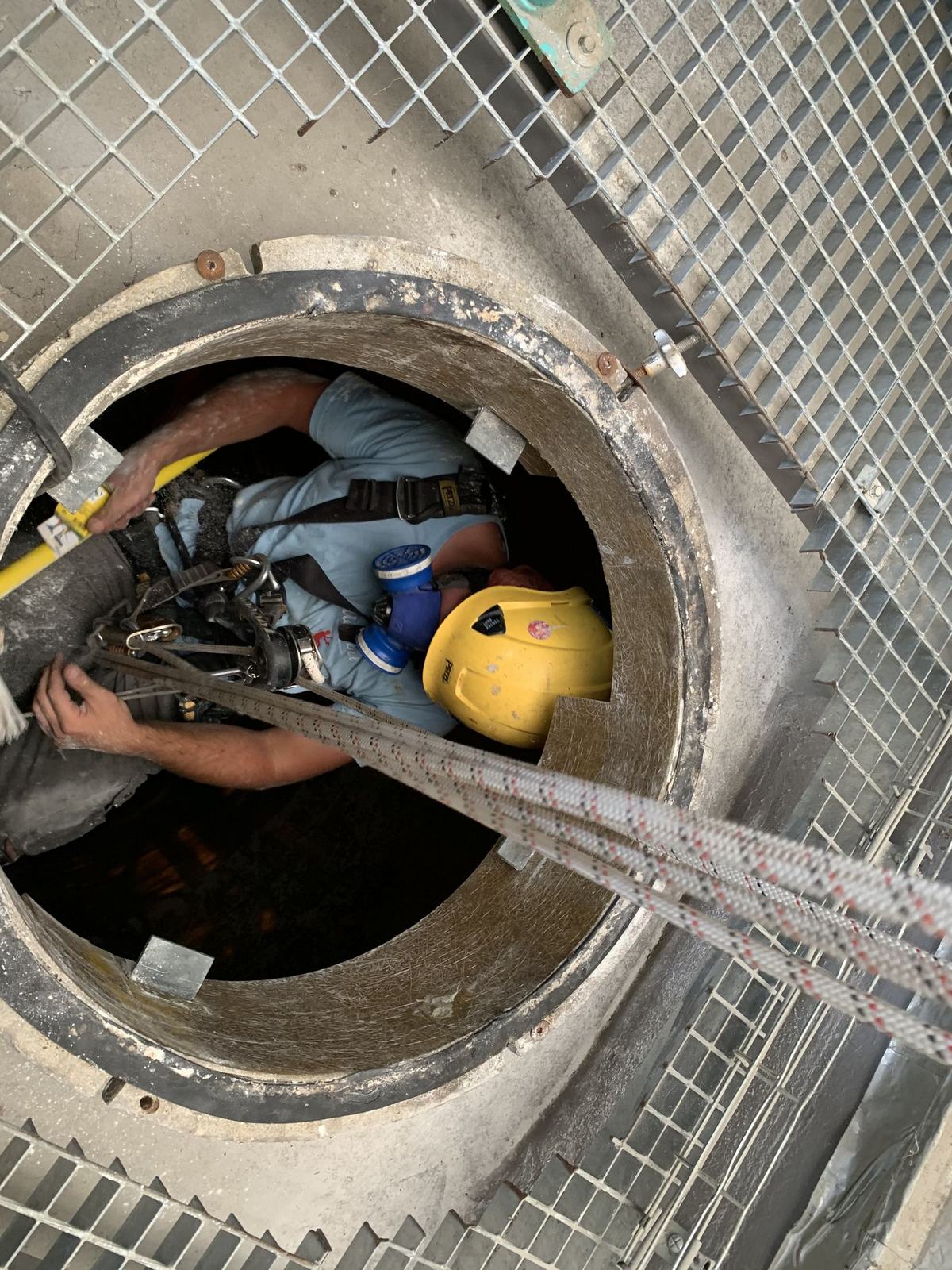 Travaux sur site industriel
