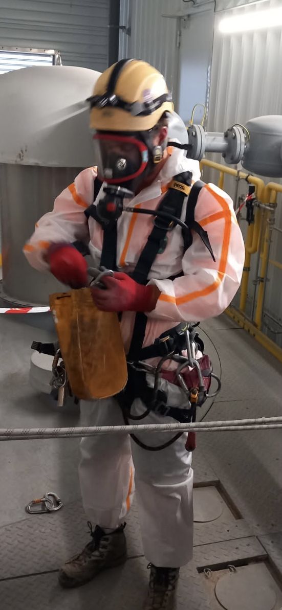 Inspection de silo — système ARI