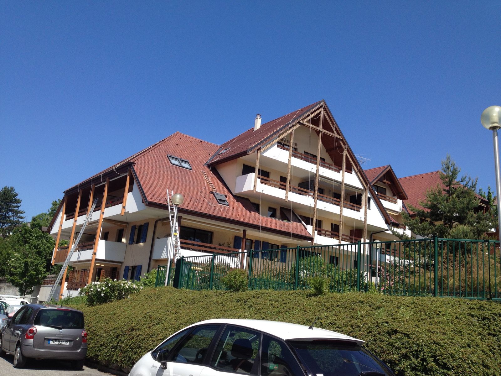 Peinture en hauteur